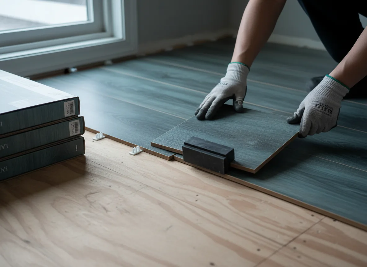 Luxury Vinyl Plank Installation company in Whitten, IA